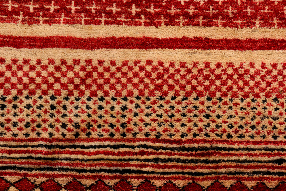 Multi Colored Gabbeh 3' 1 x 5' 1 - No. 34007 - ALRUG Rug Store