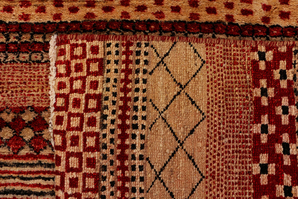 Multi Colored Gabbeh 3' 1 x 5' 1 - No. 34007 - ALRUG Rug Store