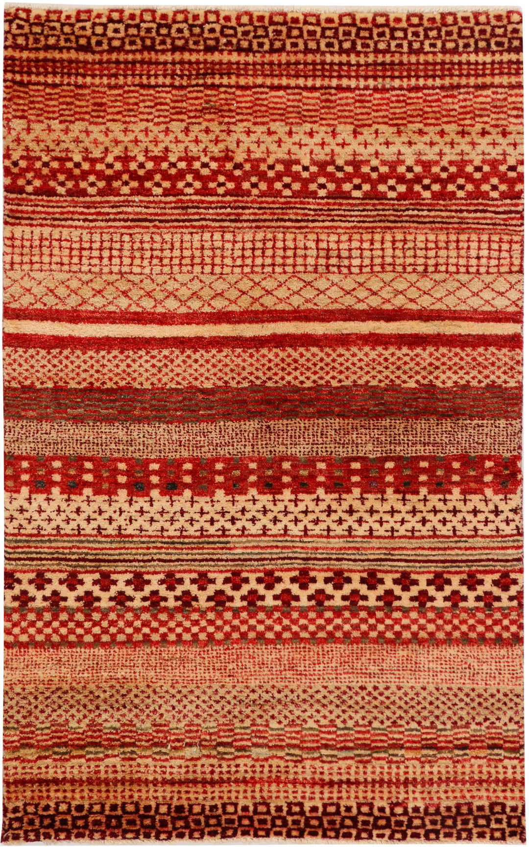 Multi Colored Gabbeh 3' 1 x 4' 11 - No. 34010 - ALRUG Rug Store