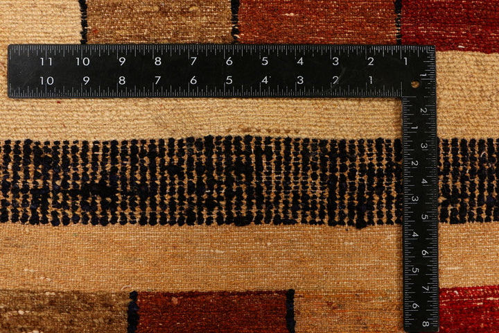Multi Colored Gabbeh 3' 1 x 5' - No. 34015 - ALRUG Rug Store