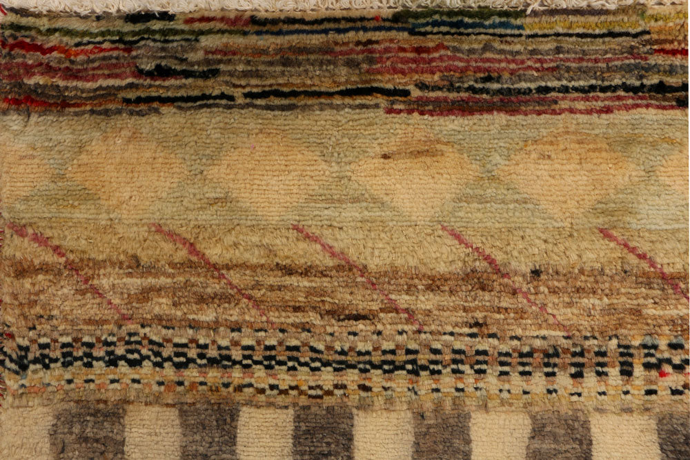 Multi Colored Gabbeh 2' 11 x 5' 3 - No. 34019 - ALRUG Rug Store