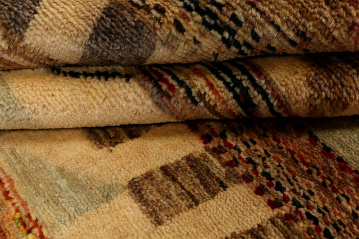 Multi Colored Gabbeh 2' 11 x 5' 3 - No. 34019 - ALRUG Rug Store