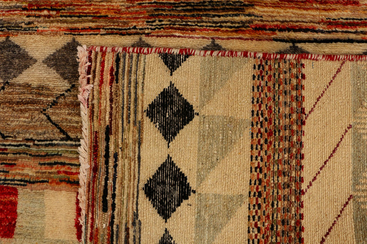 Multi Colored Gabbeh 2' 11 x 5' 3 - No. 34019 - ALRUG Rug Store