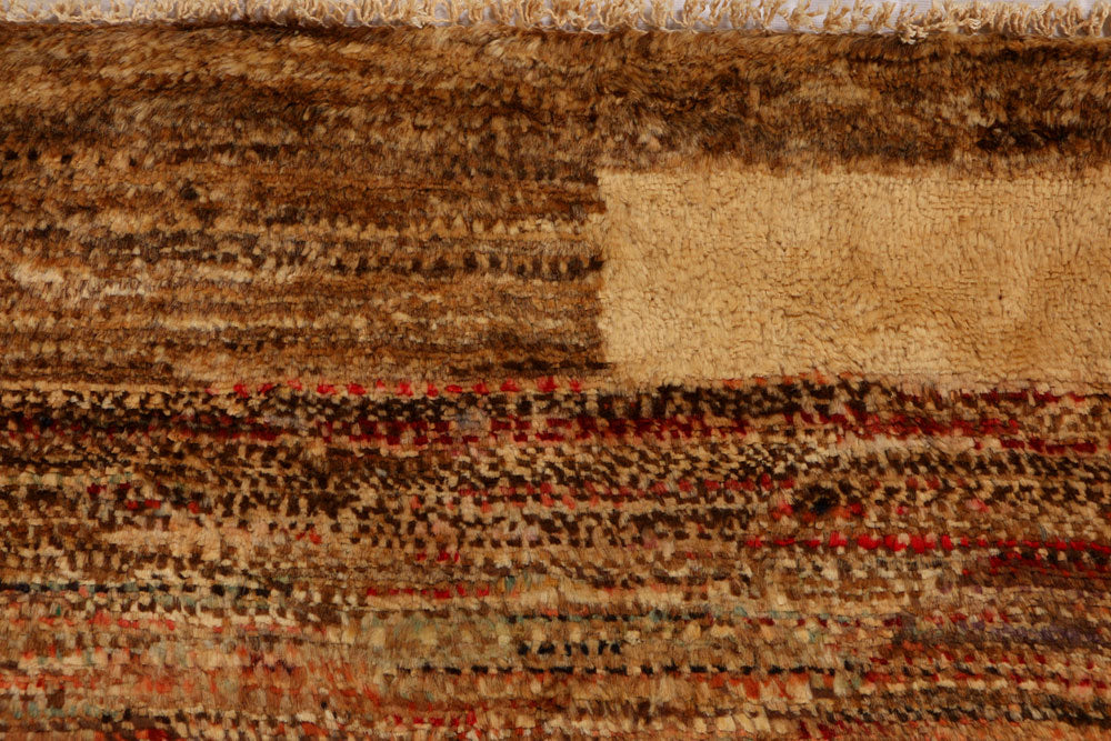 Burlywood Gabbeh 3' x 4' 11 - No. 34021 - ALRUG Rug Store