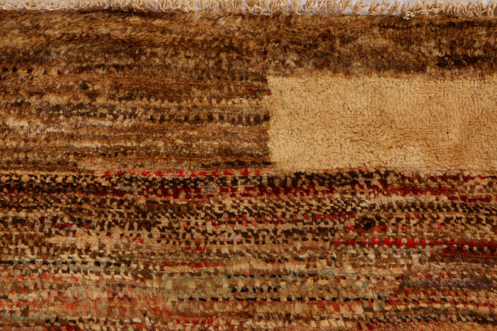 Burlywood Gabbeh 3' x 4' 11 - No. 34021 - ALRUG Rug Store