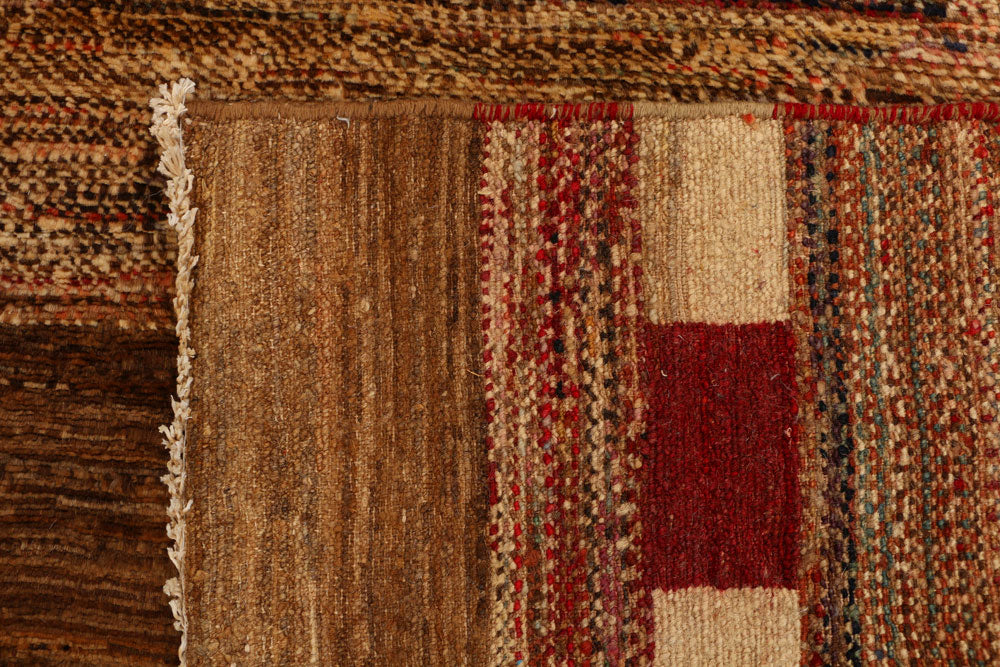 Burlywood Gabbeh 3' x 4' 11 - No. 34021 - ALRUG Rug Store