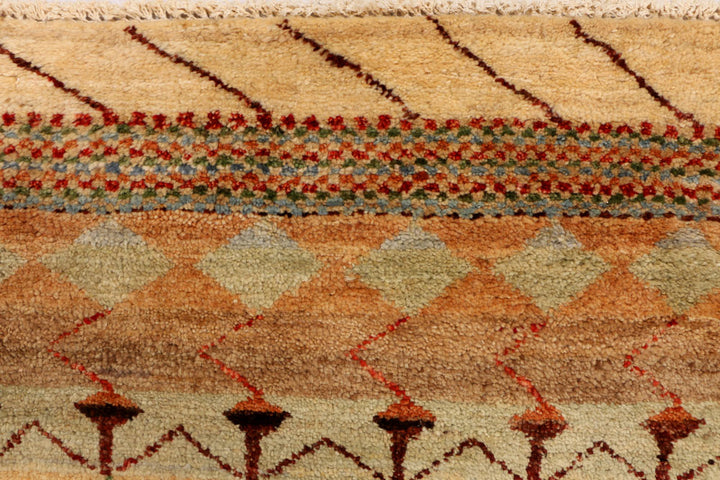 Multi Colored Gabbeh 3' 2 x 5' 7 - No. 34022 - ALRUG Rug Store