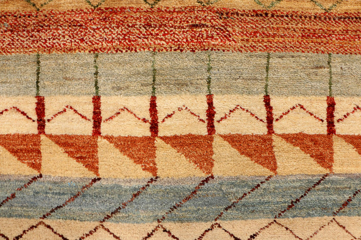 Multi Colored Gabbeh 3' 2 x 5' 7 - No. 34022 - ALRUG Rug Store
