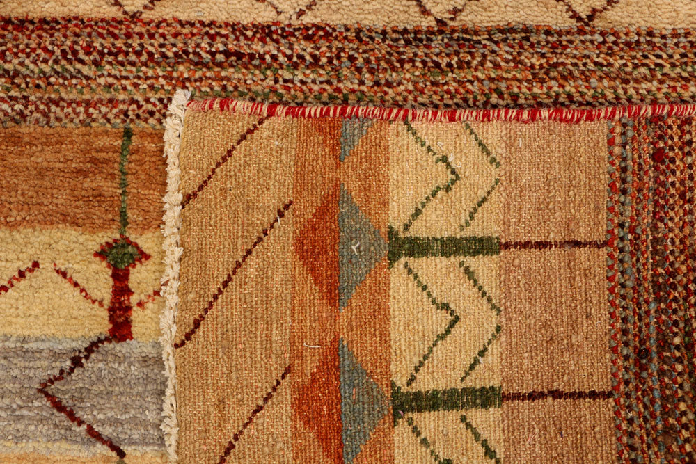 Multi Colored Gabbeh 3' 2 x 5' 7 - No. 34022 - ALRUG Rug Store