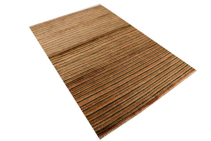 Multi Colored Gabbeh 4' x 6' 2 - No. 34026 - ALRUG Rug Store