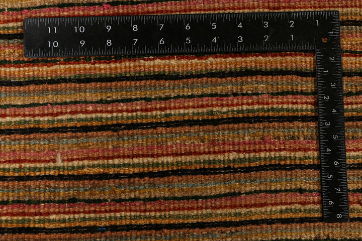 Multi Colored Gabbeh 4' x 6' 2 - No. 34026 - ALRUG Rug Store