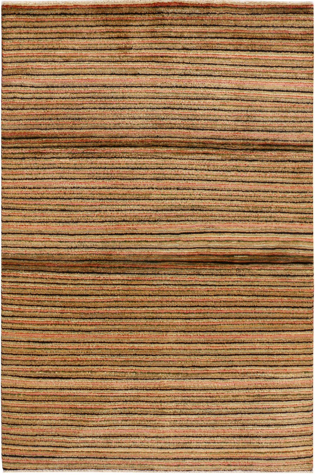 Multi Colored Gabbeh 4' x 6' 2 - No. 34026 - ALRUG Rug Store