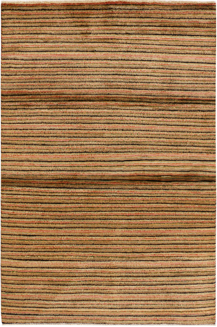 Multi Colored Gabbeh 4' x 6' 2 - No. 34026 - ALRUG Rug Store