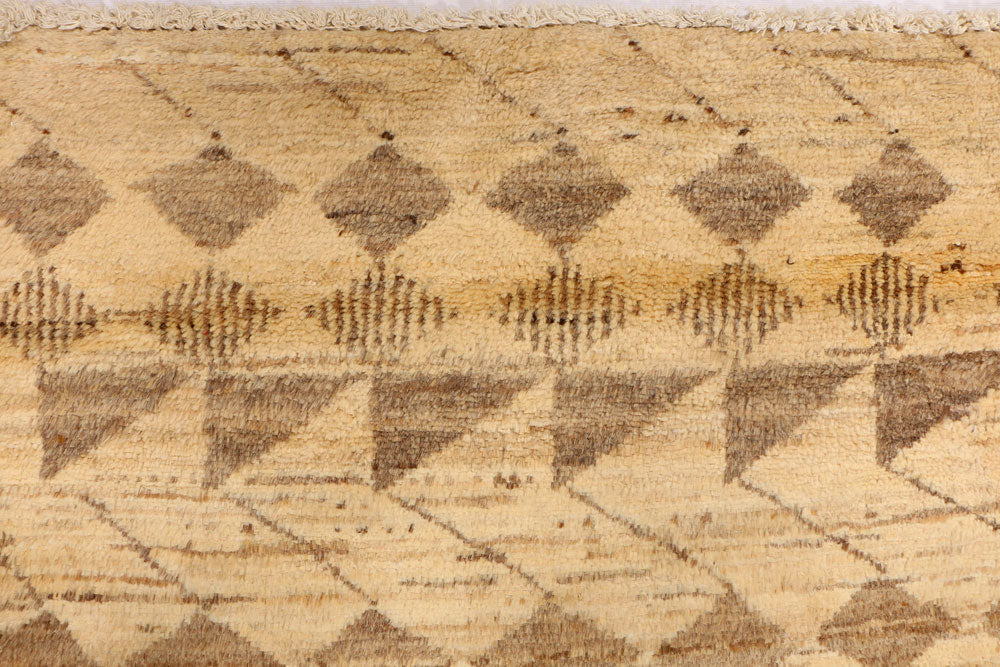 Blanched Almond Gabbeh 4' 1 x 6' 3 - No. 34028 - ALRUG Rug Store