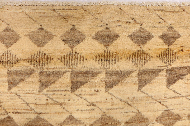 Blanched Almond Gabbeh 4' 1 x 6' 3 - No. 34028 - ALRUG Rug Store