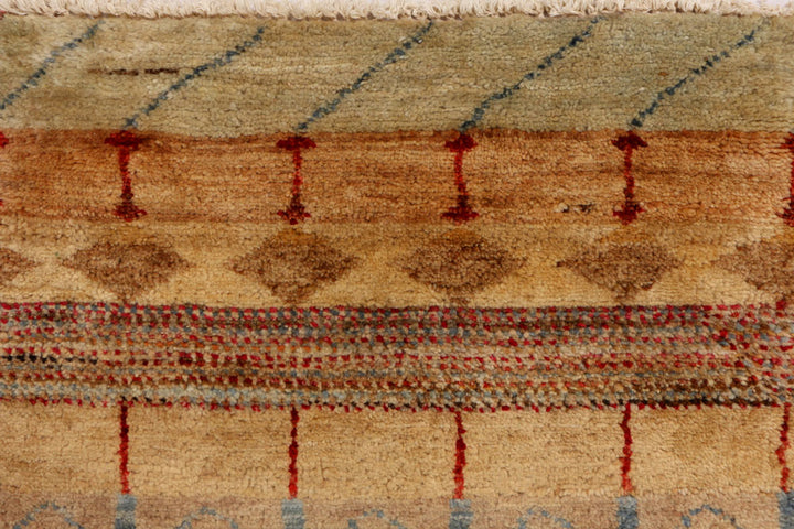 Multi Colored Gabbeh 3' 1 x 5' 5 - No. 34029 - ALRUG Rug Store