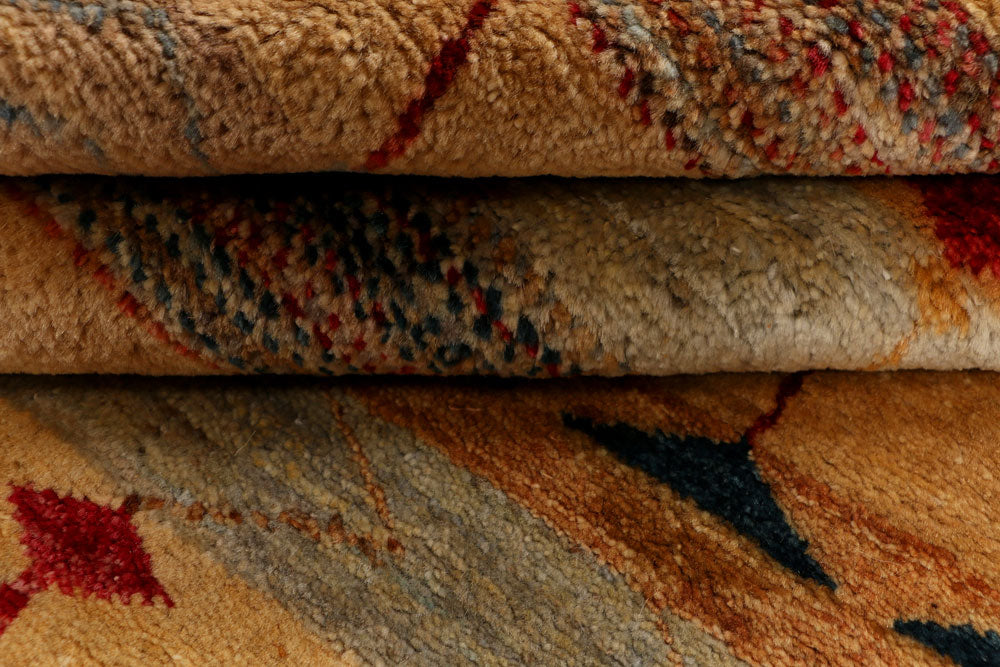 Multi Colored Gabbeh 3' 1 x 5' 5 - No. 34029 - ALRUG Rug Store