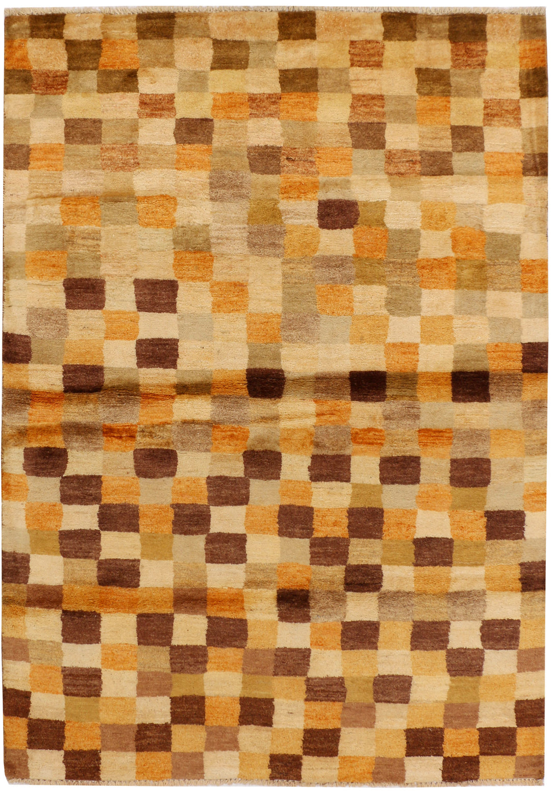 Multi Colored Gabbeh 4' x 5' 10 - No. 34031 - ALRUG Rug Store