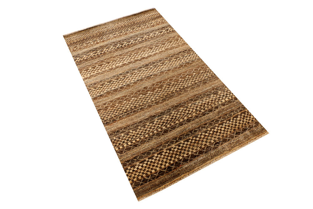 Burlywood Gabbeh 3' x 5' 2 - No. 34037 - ALRUG Rug Store