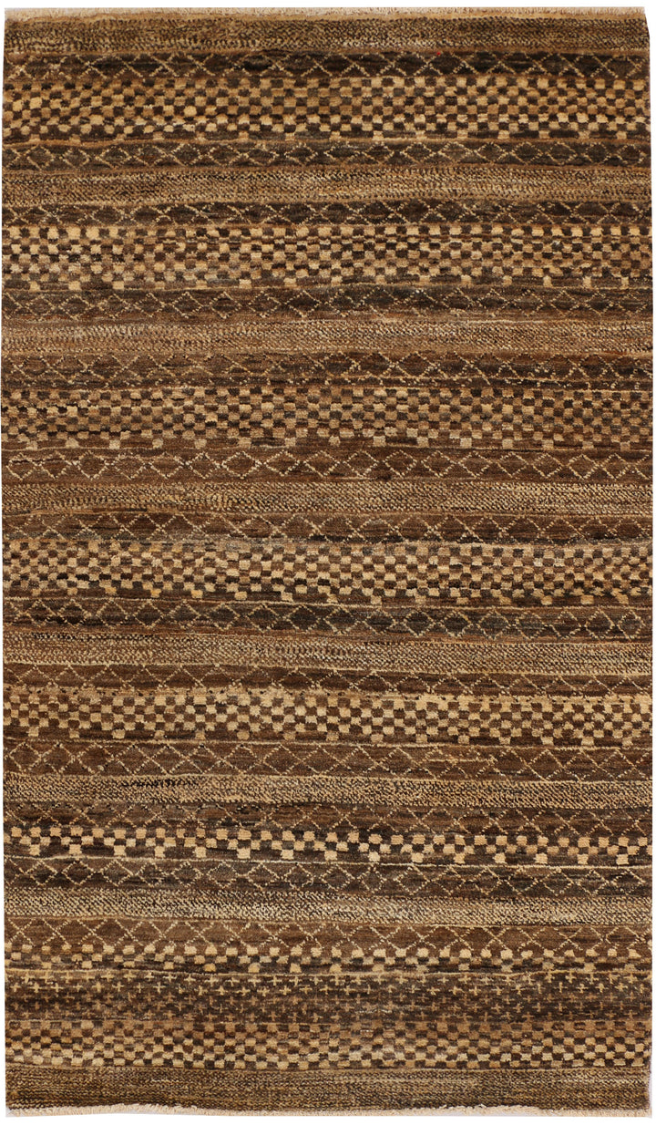 Burlywood Gabbeh 3' x 5' 2 - No. 34037 - ALRUG Rug Store