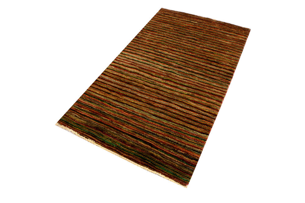 Multi Colored Gabbeh 2' 11 x 5' 3 - No. 34040 - ALRUG Rug Store