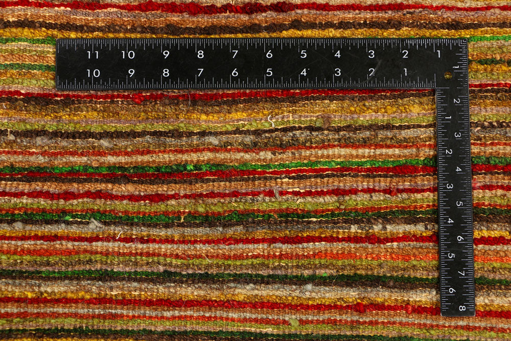 Multi Colored Gabbeh 2' 11 x 5' 3 - No. 34040 - ALRUG Rug Store