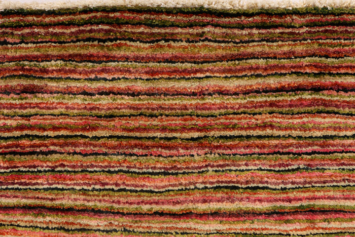 Multi Colored Gabbeh 3' x 5' 4 - No. 34041 - ALRUG Rug Store
