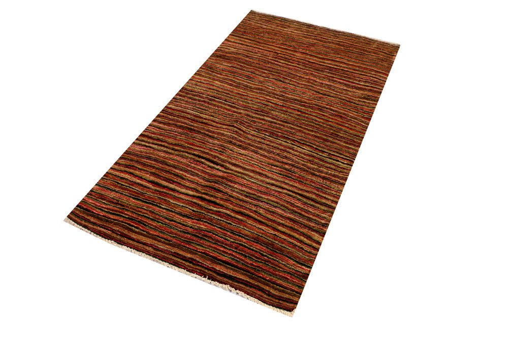 Multi Colored Gabbeh 3' x 5' 4 - No. 34041 - ALRUG Rug Store