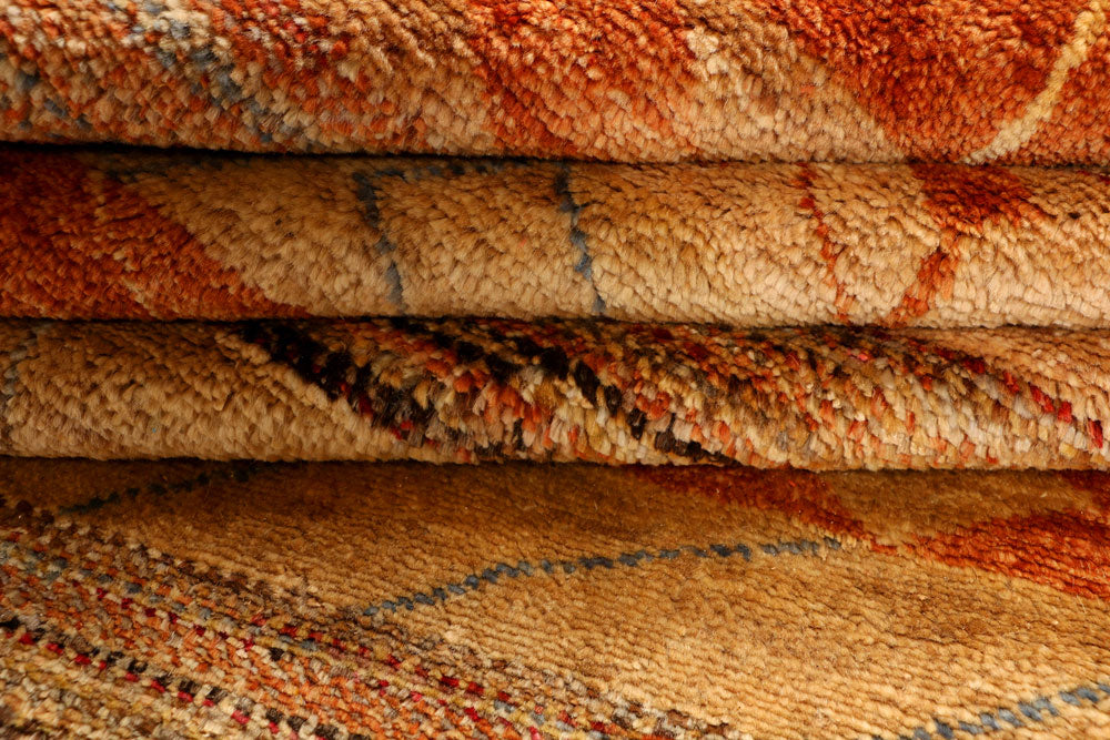 Multi Colored Gabbeh 3' 1 x 5' 5 - No. 34045 - ALRUG Rug Store