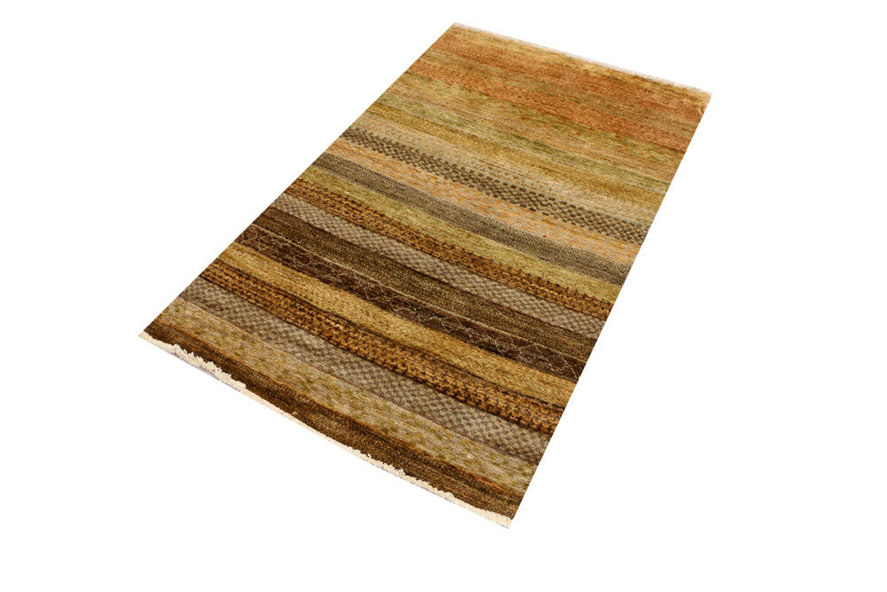 Multi Colored Gabbeh 3' x 4' 9 - No. 34047 - ALRUG Rug Store