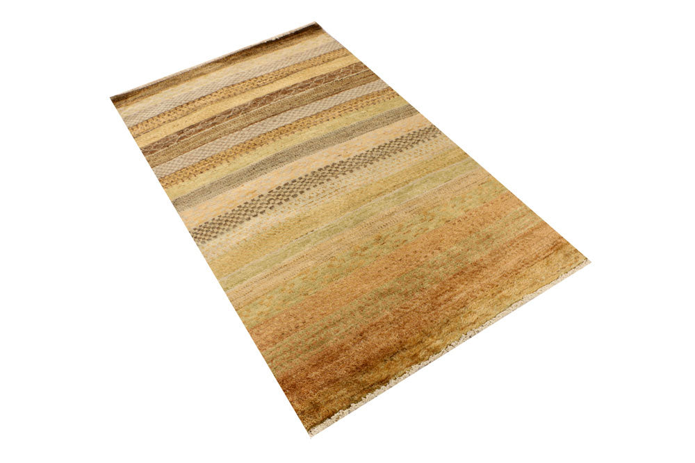 Multi Colored Gabbeh 3' x 4' 9 - No. 34047 - ALRUG Rug Store
