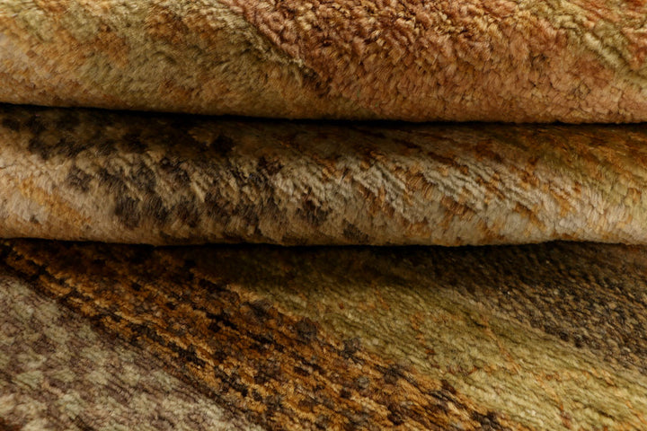 Multi Colored Gabbeh 3' x 4' 9 - No. 34047 - ALRUG Rug Store