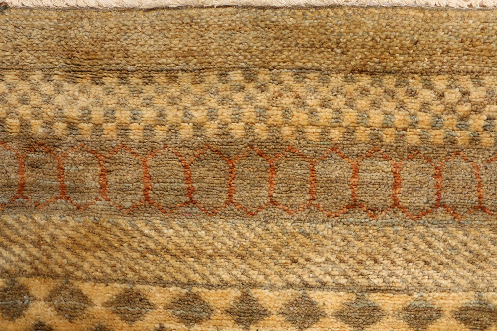 Multi Colored Gabbeh 3' 1 x 5' - No. 34055 - ALRUG Rug Store