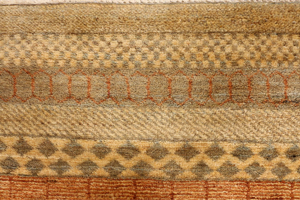 Multi Colored Gabbeh 3' 1 x 5' - No. 34055 - ALRUG Rug Store