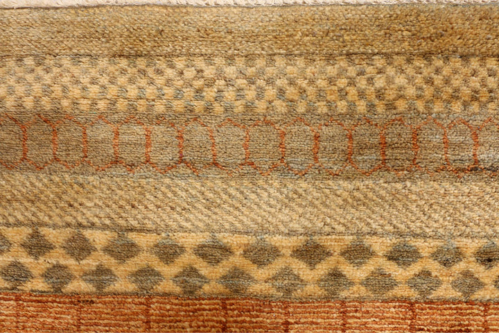 Multi Colored Gabbeh 3' 1 x 5' - No. 34055 - ALRUG Rug Store