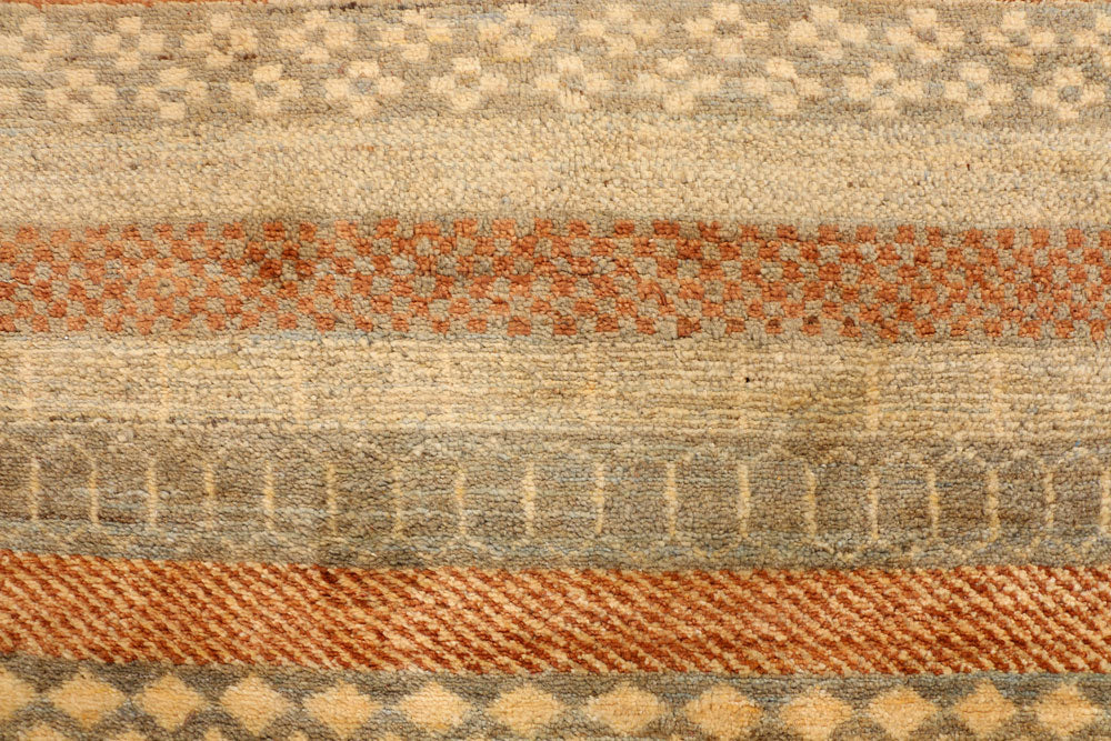 Multi Colored Gabbeh 3' 1 x 5' - No. 34055 - ALRUG Rug Store
