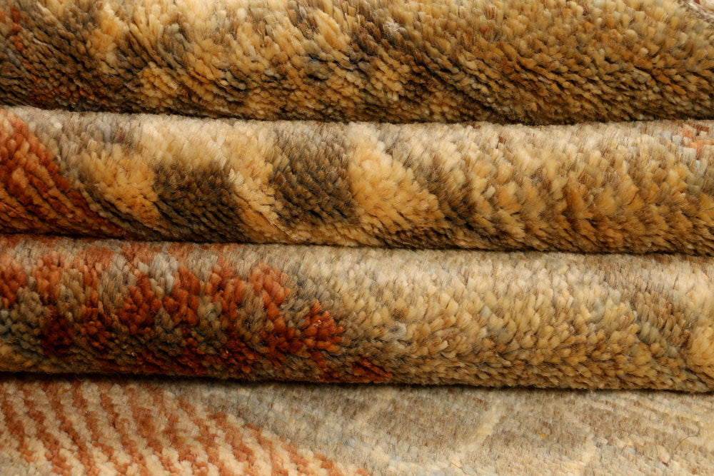 Multi Colored Gabbeh 3' 1 x 5' - No. 34055 - ALRUG Rug Store