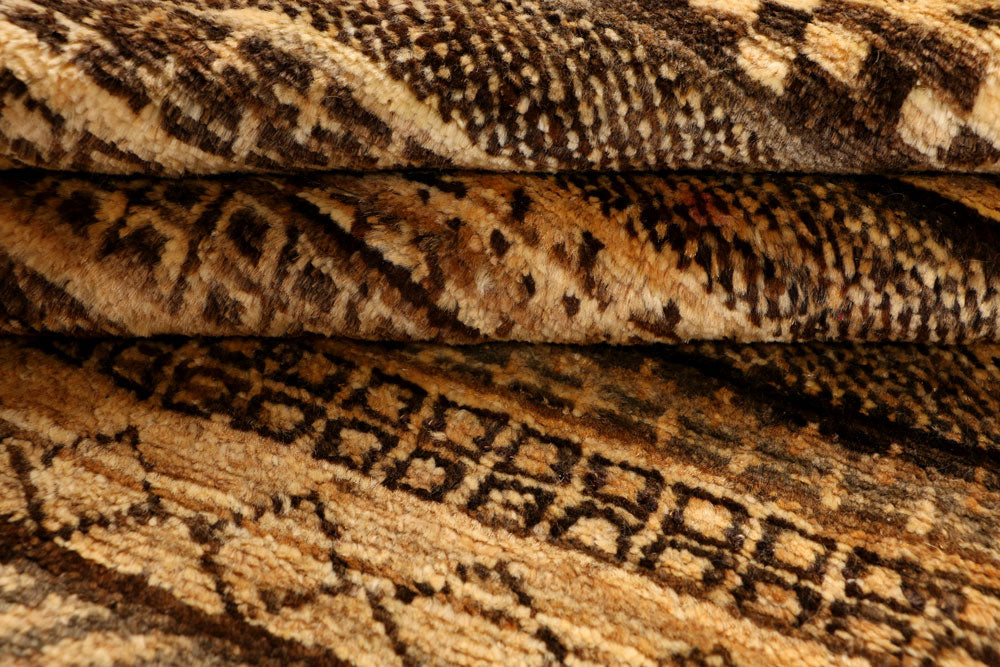 Burlywood Gabbeh 3' x 5' 2 - No. 34056 - ALRUG Rug Store