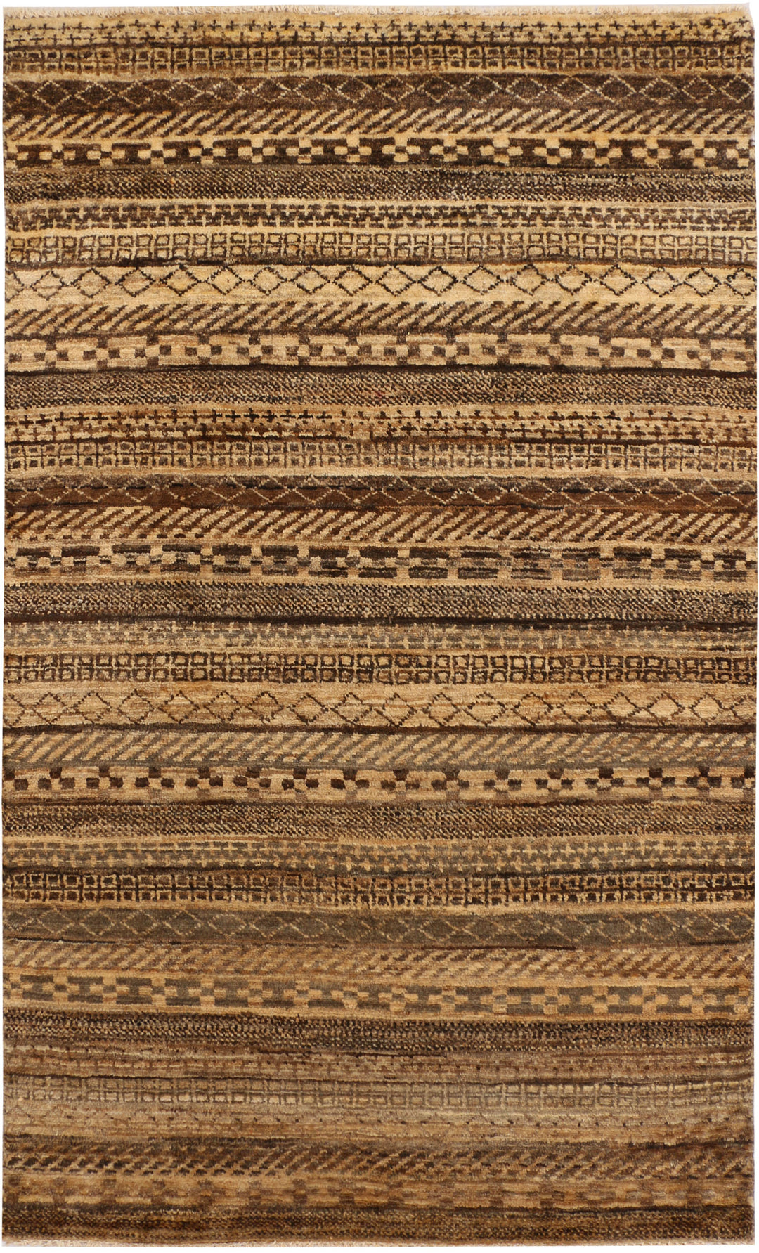 Burlywood Gabbeh 3' x 5' 2 - No. 34056 - ALRUG Rug Store