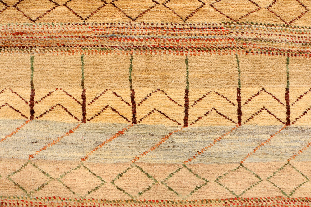 Multi Colored Gabbeh 3' 1 x 5' 5 - No. 34057 - ALRUG Rug Store