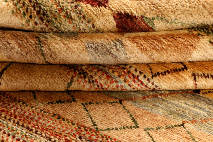 Multi Colored Gabbeh 3' 1 x 5' 5 - No. 34057 - ALRUG Rug Store