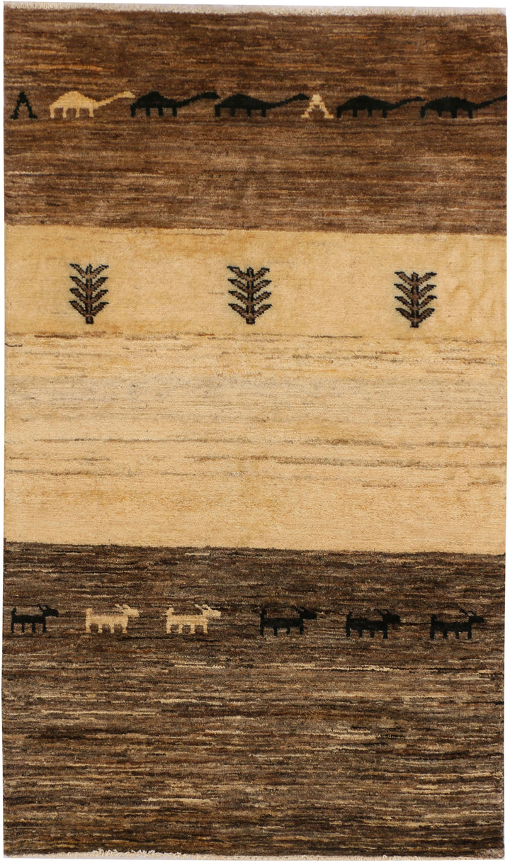Sienna Gabbeh 3' x 5' - No. 34060 - ALRUG Rug Store