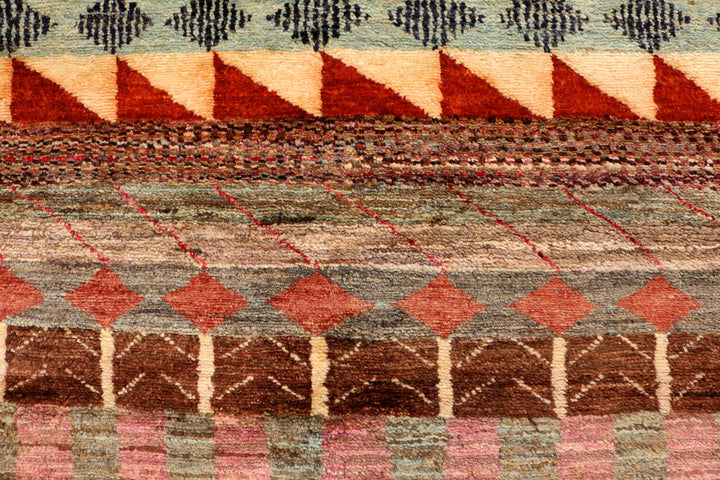 Multi Colored Gabbeh 2' 11 x 5' 2 - No. 34067 - ALRUG Rug Store