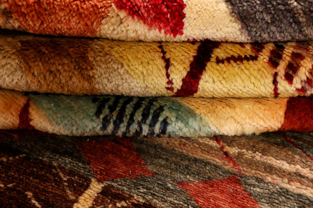 Multi Colored Gabbeh 2' 11 x 5' 2 - No. 34067 - ALRUG Rug Store