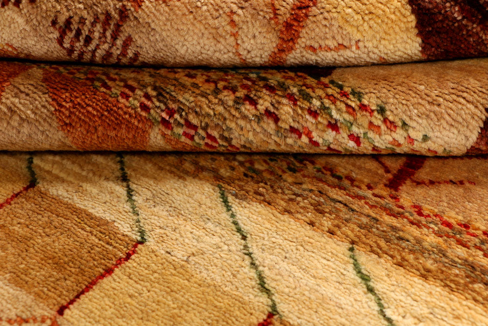 Multi Colored Gabbeh 3' x 5' 4 - No. 34071 - ALRUG Rug Store