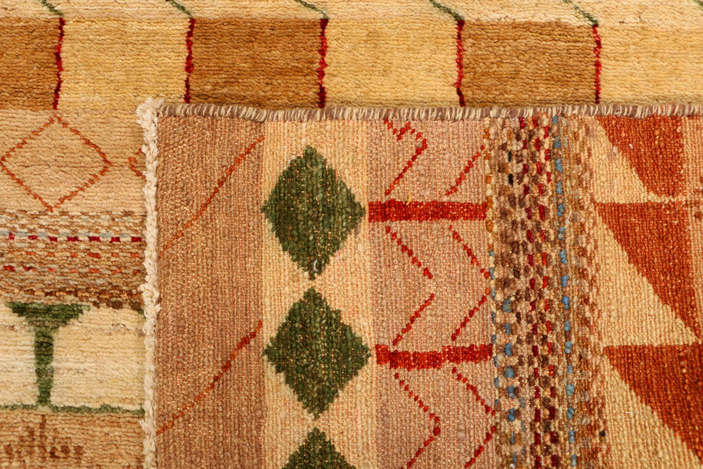 Multi Colored Gabbeh 3' x 5' 4 - No. 34071 - ALRUG Rug Store