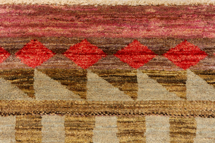 Multi Colored Gabbeh 3' x 5' 3 - No. 34073 - ALRUG Rug Store