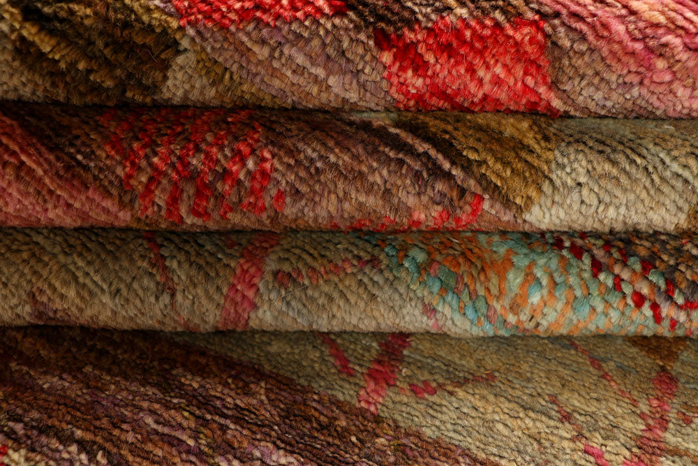 Multi Colored Gabbeh 3' x 5' 3 - No. 34073 - ALRUG Rug Store