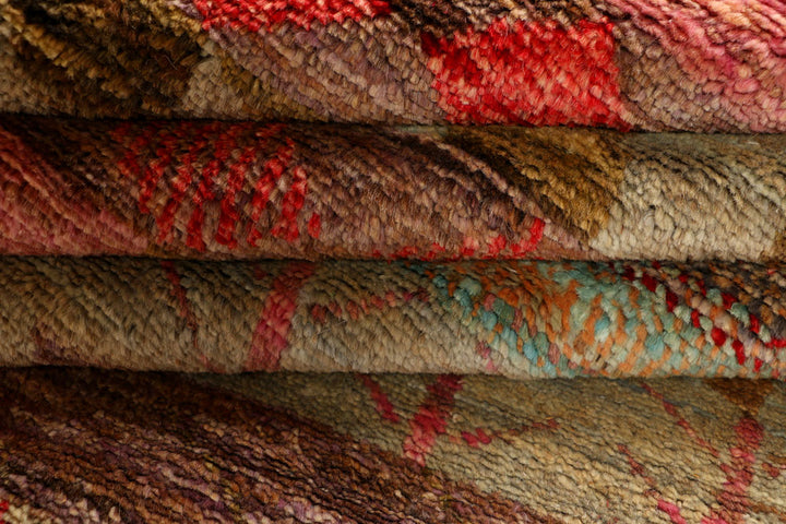 Multi Colored Gabbeh 3' x 5' 3 - No. 34073 - ALRUG Rug Store