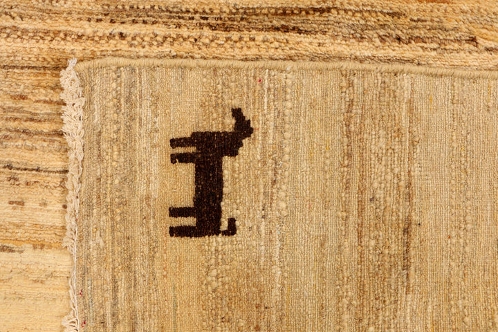 Navajo White Gabbeh 2' 11 x 5' 1 - No. 34085 - ALRUG Rug Store